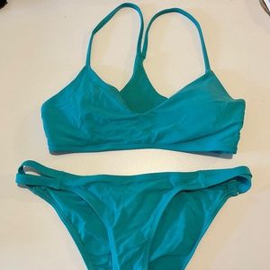 Teal bikini set